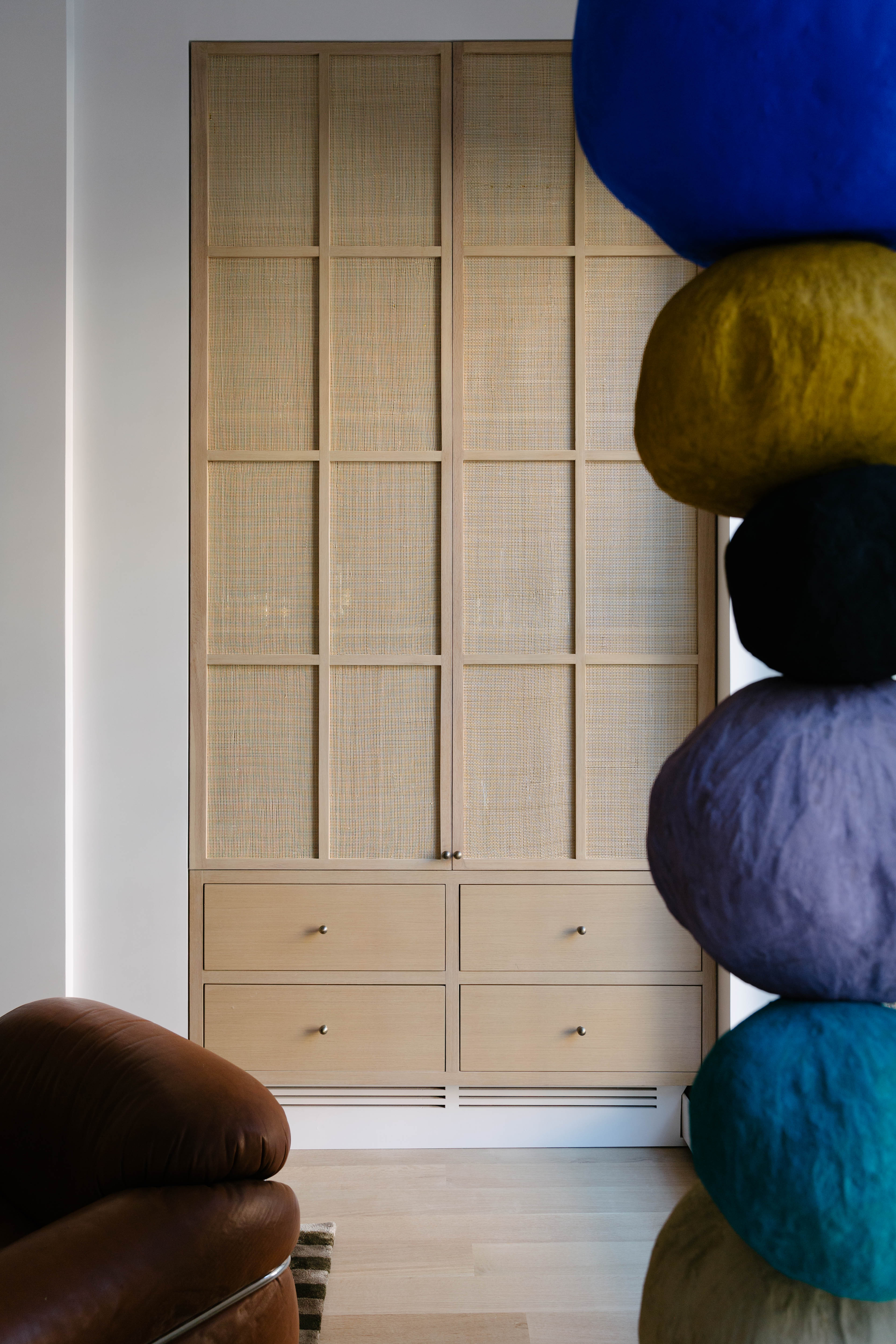Chelsea Brownstone - Custom Rattan Detail