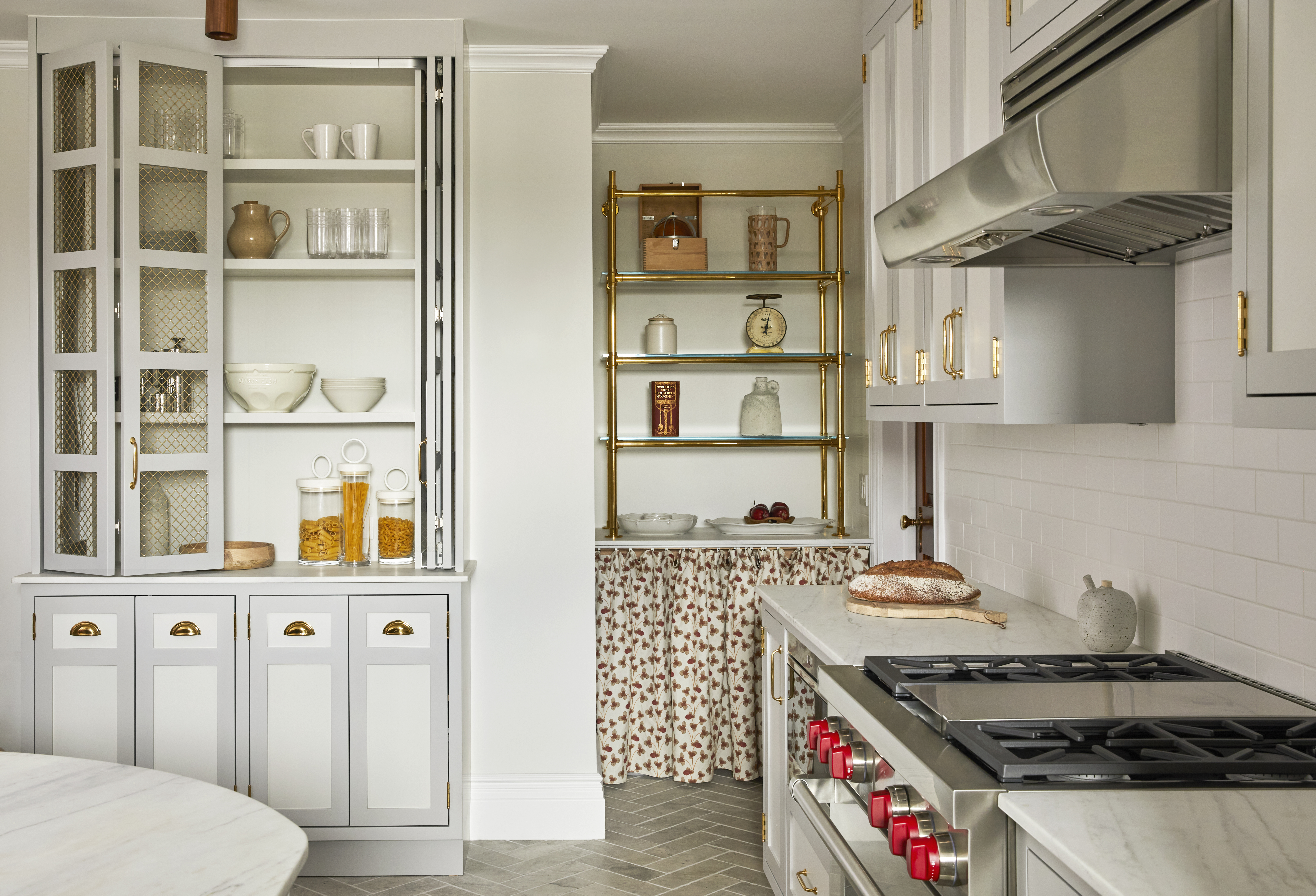 Custom millwork pantry